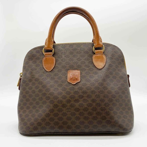 it2eicehxjb4 1 Celine Handbag Boston Bag Tote Bag Brown PVC