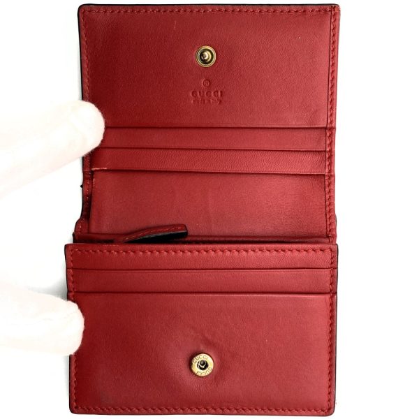 it2ucjfyr1jq 5 Gucci Bifold Wallet Cherry Beige