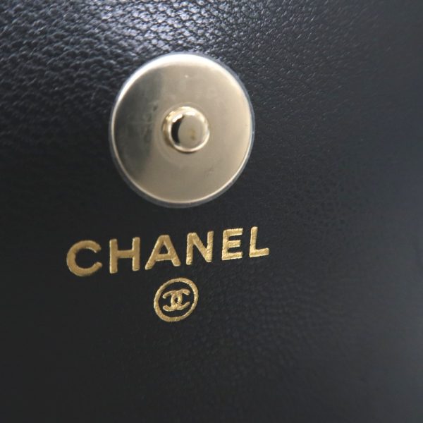 it319517 10 Chanel Belt Waist Bag Matelasse Black