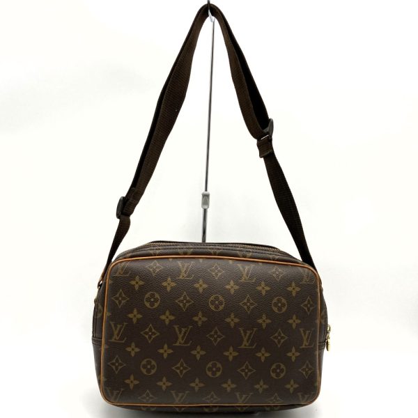 it3biovdrxu8 2 Louis Vuitton Reporter PM Crossbody Shoulder Bag Monogram Canvas Brown