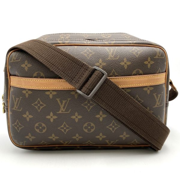 it3biovdrxu8 3 Louis Vuitton Reporter PM Crossbody Shoulder Bag Monogram Canvas Brown