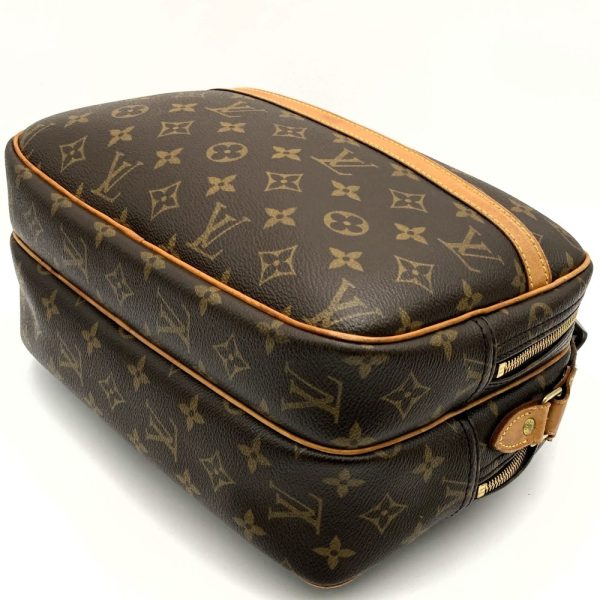 it3biovdrxu8 4 Louis Vuitton Reporter PM Crossbody Shoulder Bag Monogram Canvas Brown