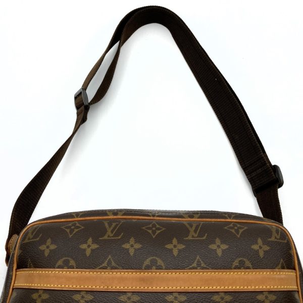 it3biovdrxu8 6 Louis Vuitton Reporter PM Crossbody Shoulder Bag Monogram Canvas Brown