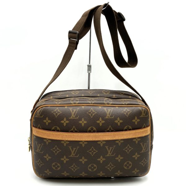 it3fjuvlifu0 1 Louis Vuitton Reporter PM Shoulder Bag Brown Monogram