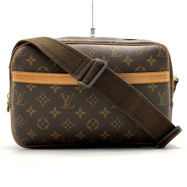 it3fjuvlifu0 3 Louis Vuitton Reporter PM Shoulder Bag Brown Monogram