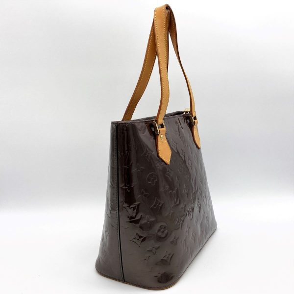 it3nvdlxc2ts 3 Louis Vuitton Houston Vernis Tote Bag Brown