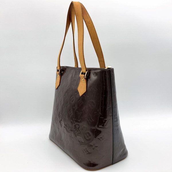 it3nvdlxc2ts 4 Louis Vuitton Houston Vernis Tote Bag Brown