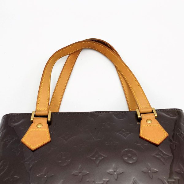 it3nvdlxc2ts 8 Louis Vuitton Houston Vernis Tote Bag Brown