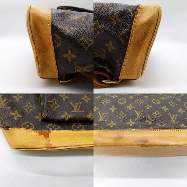 it3quwp3e21s 10 Louis Vuitton Montsouris Monogram Canvas Rucksack Brown