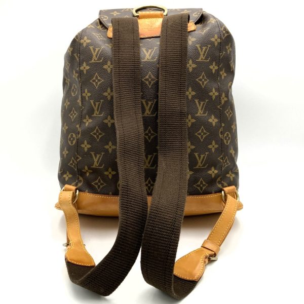 it3quwp3e21s 2 Louis Vuitton Montsouris Monogram Canvas Rucksack Brown