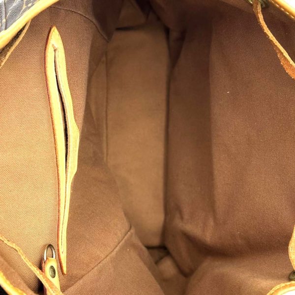 it3quwp3e21s 6 Louis Vuitton Montsouris Monogram Canvas Rucksack Brown