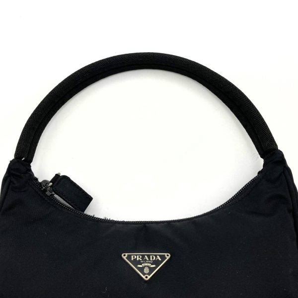 it3t4fisqw46 5 Prada Nylon Accessory Pouch Mini Bag Black