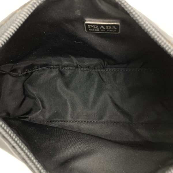 it3t4fisqw46 6 Prada Nylon Accessory Pouch Mini Bag Black