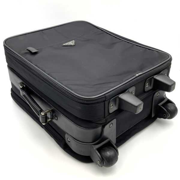 it4dko9irn3s 4 Prada Nylon Carry Case Suitcase Black