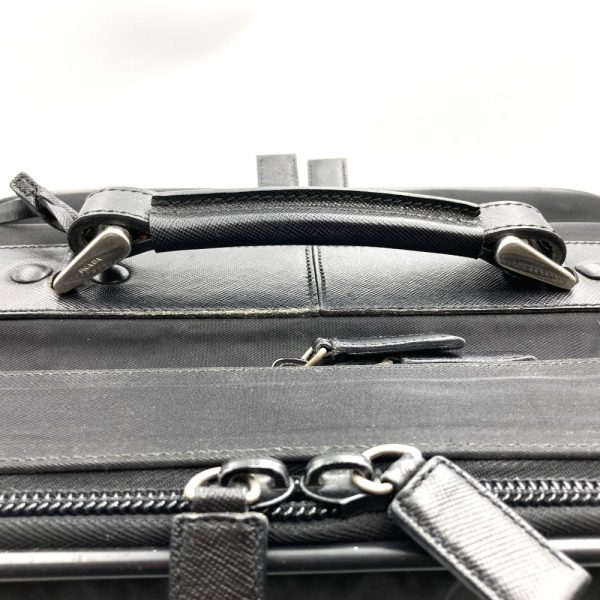 it4dko9irn3s 5 Prada Nylon Carry Case Suitcase Black