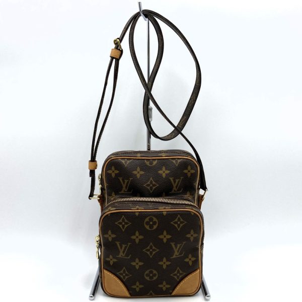 it4lq9g178pg 1 Louis Vuitton Amazon Shoulder Bag Crossbody Brown Monogram