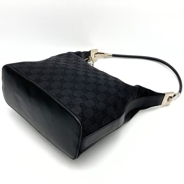 it51tvt2f9vx 3 Gucci GG Canvas Shoulder Bag Black