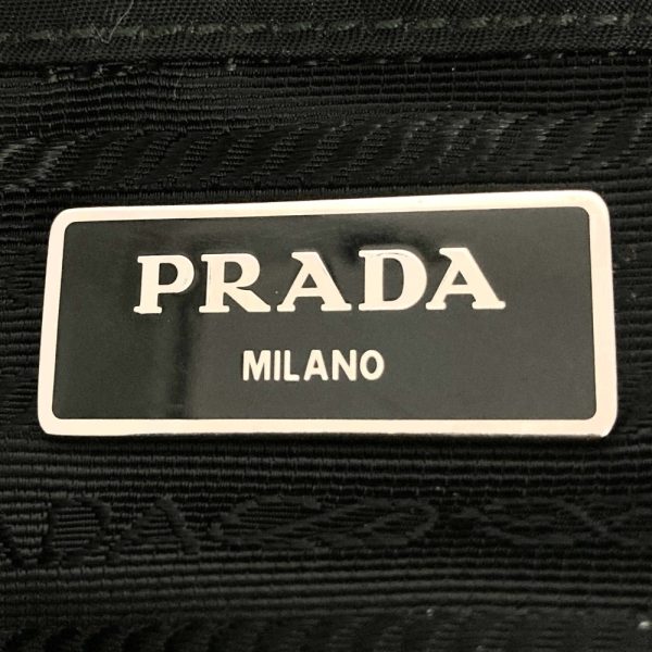 it5lb3swi6g0 8 Prada Nylon 2 Way Chain Shoulder Bag Black