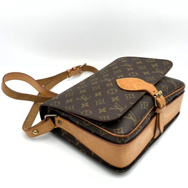 it5oz79444fm 5 Louis Vuitton Cartesiere MM Shoulder Bag Monogram Brown