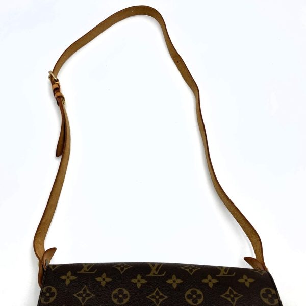 it5oz79444fm 6 Louis Vuitton Cartesiere MM Shoulder Bag Monogram Brown