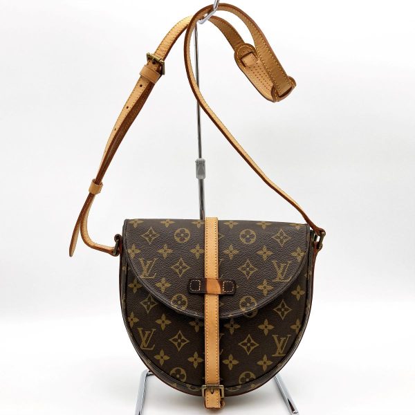 it69gqzk159s 1 Louis Vuitton Chantilly PM Monogram Shoulder Bag Brown