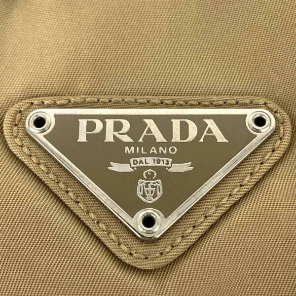 it6tmvxzs244 8 Prada Nylon Tote Handbag Beige