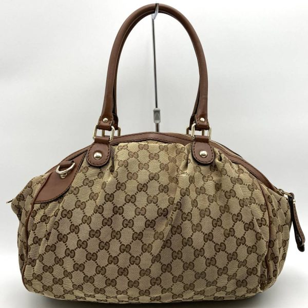 it6wgmyphfu0 2 Gucci Sookie Handbag GG Canvas Brown