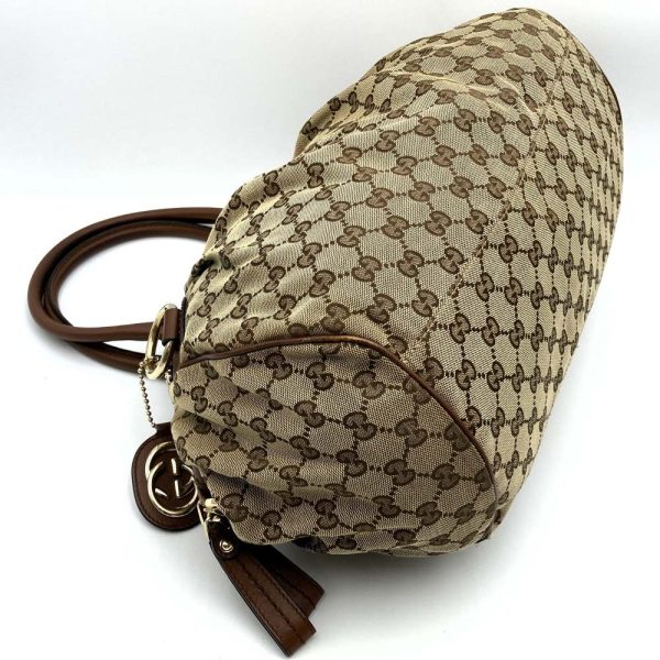 it6wgmyphfu0 4 Gucci Sookie Handbag GG Canvas Brown