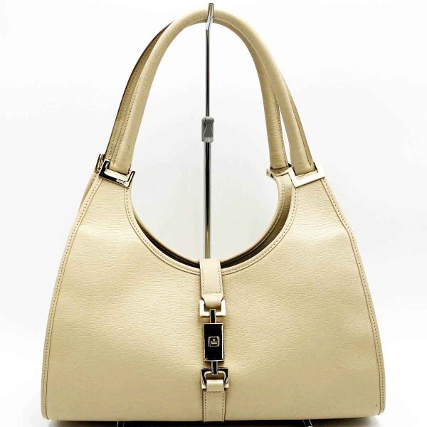 it78eq64l5uu 1 Gucci Jackie Hobo Shoulder Bag Beige Ivory