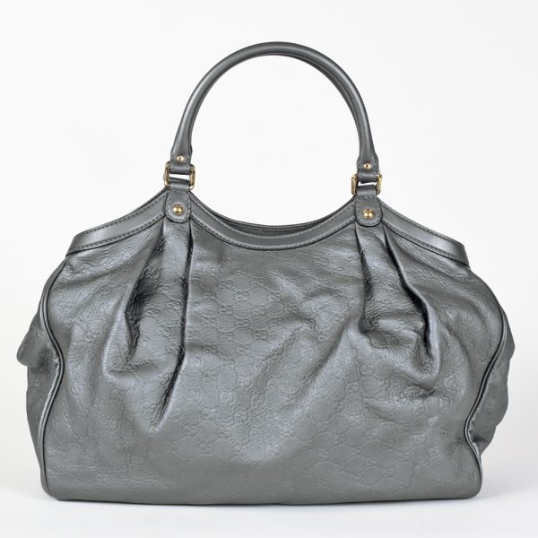 it7acmyw5y6c 03 Gucci Guccisima GG Tote Handbag Gray