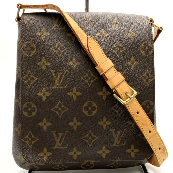 it7j23b7kc3s 3 Louis Vuitton Musette Salsa Short Shoulder Bag Brown Monogram