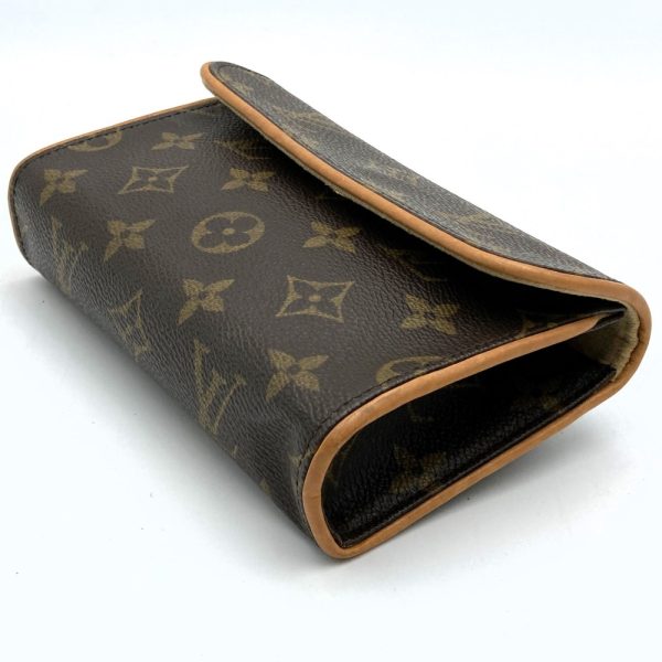 it7k7hjg9g42 3 Louis Vuitton Pochette Florentine Pouch Brown Monogram