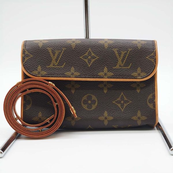 it7k7hjg9g42 8 Louis Vuitton Pochette Florentine Pouch Brown Monogram