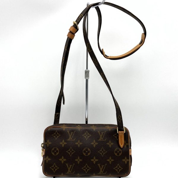 it7mnq3cny1s 1 Louis Vuitton Marly Bandouliere Shoulder Bag Monogram Canvas Brown