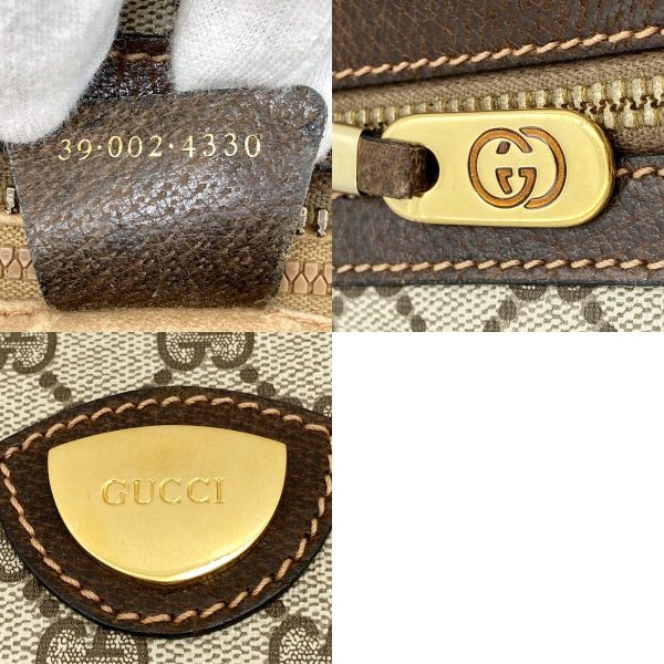 it7w00psc0qz 13 c Gucci Old Gucci Boston Bag GG Supreme Brown