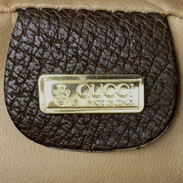 it8ejpmho4pe 8 Gucci Old Gucci Shoulder Bag GG Supreme Brown