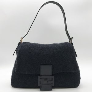 it8gkpmy678y 1 Dior Lady D Lite Handbag Velvet Navy