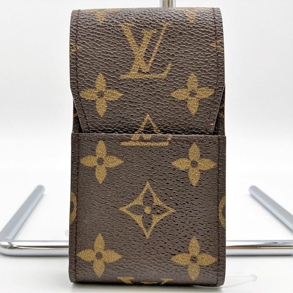 it8nm1jfmpgk 1 Louis Vuitton Etuit Cigarette Monogram Tobacco Case Brown