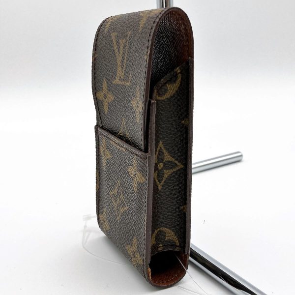 it8nm1jfmpgk 4 Louis Vuitton Etuit Cigarette Monogram Tobacco Case Brown