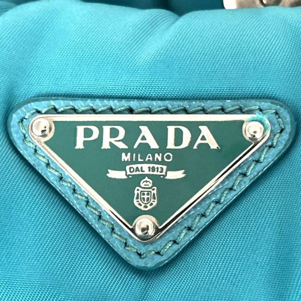 it8rcbvwzsgk 8 Prada Nylon 2 Way Shoulder Handbag Blue Green