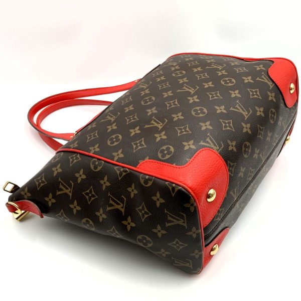 it8vqc18c78i 4 Louis Vuitton Estrella MM Tote Bag Monogram Brown Red