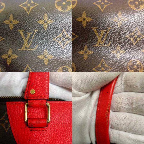 it8vqc18c78i 8 Louis Vuitton Estrella MM Tote Bag Monogram Brown Red