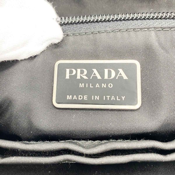 it9mnguaw4g2 5 Prada Nylon Armrest Tote Handbag Green Black