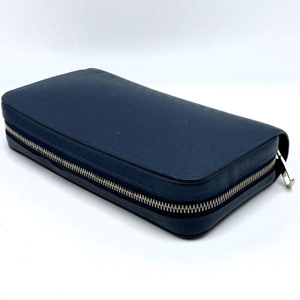 it9waw4bhqmu 3 Louis Vuitton Taiga Zippy XL Round Zip Long Wallet Blue