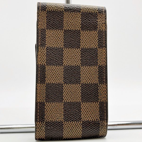 ita2j4verq3k 2 Louis Vuitton Etuit Cigarette Damier Tobacco Case Brown