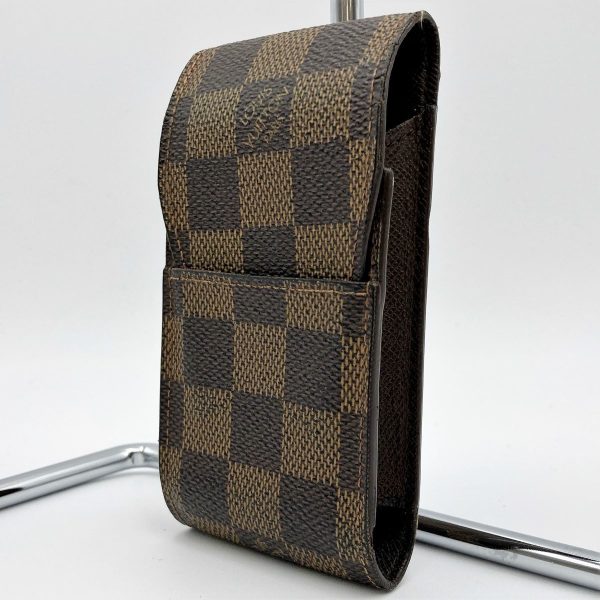 ita2j4verq3k 4 Louis Vuitton Etuit Cigarette Damier Tobacco Case Brown