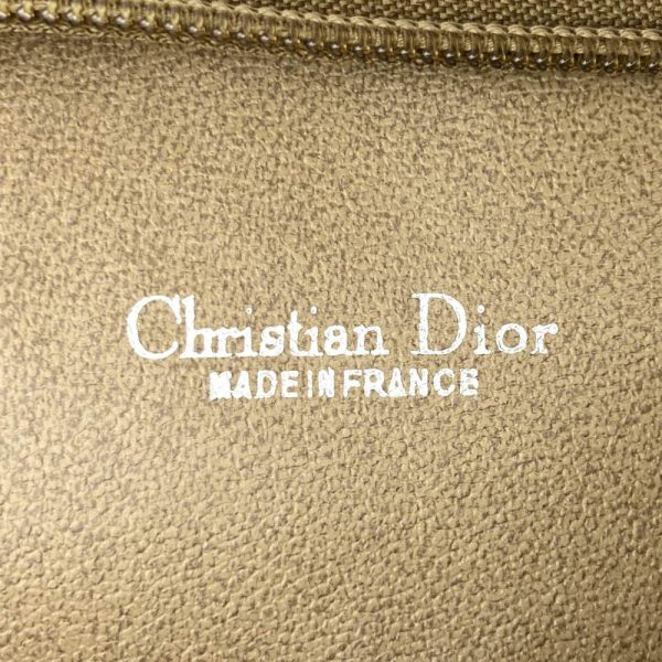 ita6ig60oijk 6 Christian Dior Clutch Honeycomb Pattern PVC Beige