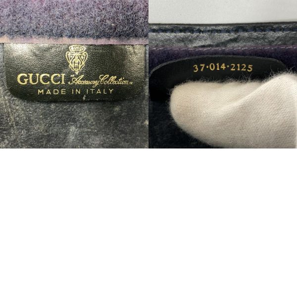 ita9fwsvglss 10 c Gucci Old Gucci Clutch Bag GG Supreme Gray Navy