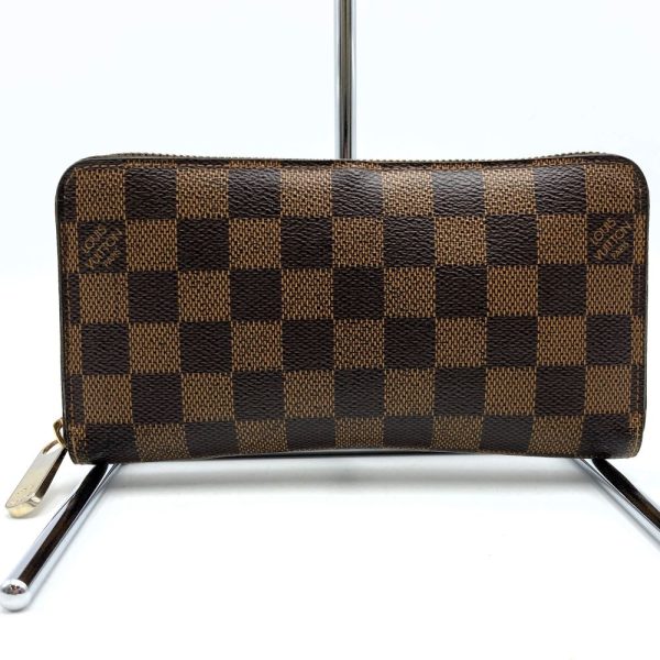 itagn4ahlnxw 1 Louis Vuitton Zippy Wallet Long Wallet Damier Ebene Brown