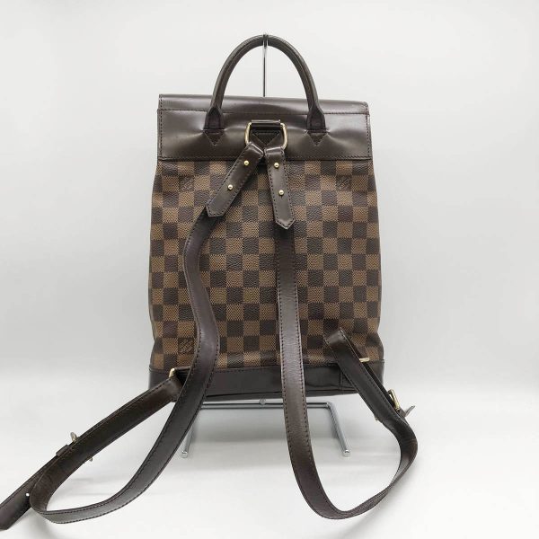 itat7i6km2n8 2 Louis Vuitton Soho Damier Backpack Brown